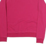 NIKE Womens Pink Sweatshirt Crew Neck S Cotton Blend Pullover Casual
