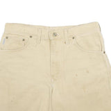 CARHARTT Mens Shorts Beige Casual Cut-Off M W32 Distressed Workwear