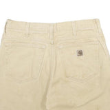 CARHARTT Mens Shorts Beige Casual Cut-Off M W32 Distressed Workwear