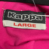 Kappa Track Jacket - Large Pink Polyester