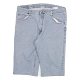 DICKIES Mens Light Blue Denim Casual Shorts L W32 Classic Fit Workwear