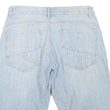 OKAY FASHION WEAR Mens Shorts Blue Casual M W34 Cotton Blend