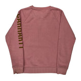 Carhartt Sweatshirt - Small Pink Cotton