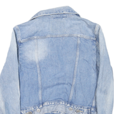 LEVI'S Womens Blue Denim Jacket S Cotton Classic Button Closure Stylish
