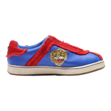ED HARDY Sneaker Trainers Blue Synthetic Mens UK 8