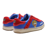 ED HARDY Sneaker Trainers Blue Synthetic Mens UK 8