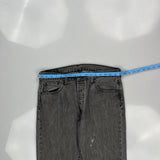501 Levis Jeans - 34W 29L Grey Cotton
