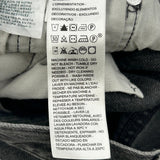 Levis Denim Shorts - 26W UK 6 Black Cotton