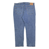 LEVI'S 514 Classic Mens Jeans Blue Classic Straight Denim Medium W38 L30 Zip