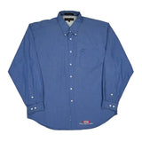 Nabisco Biscuit Division Tommy Hilfiger Shirt - XL Blue Cotton
