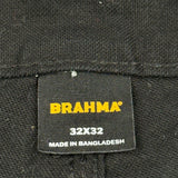 Unbranded Cargo Pants - 34W 32L Black Cotton