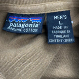 Patagonia Polo Shirt - Large Brown Cotton