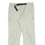 TRESPASS Mens Regular Beige Trousers W32 L30 Outdoor Zip Pockets Comfort