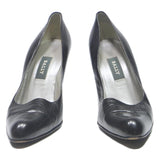 BALLY Womens Classic Black Leather Pumps UK 6.5 Elegant Formal Party Heels