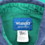 Wrangler Short Sleeve Shirt - Medium Green Cotton