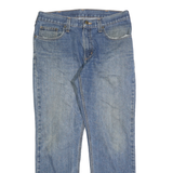 CARHARTT Mens Jeans Blue Regular Straight Denim Medium W33 L30 Classic Workwear