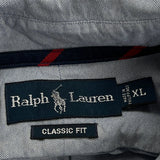 Ralph Lauren Shirt - XL Blue Cotton