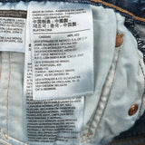 501 Levis Jeans - 34W 30L Blue Cotton