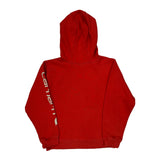 Age 10-12 Carhartt Hoodie - Medium Red Cotton