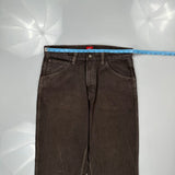 Vans Pants - 35W 29L Brown Cotton