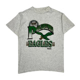 Philadelphia Eagles Trench Single Stitch T-Shirt - Large White Cotton
