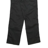 CARHARTT Mens Cotton Blend Black Regular Straight Trousers W31 L29 Workwear