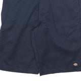 DICKIES Mens Navy Casual Shorts XL W38 Relaxed Fit Workwear Cotton Blend