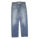 LEVI'S 501 Mens Jeans Blue Regular Straight Denim Medium W32 L30 Classic Fit