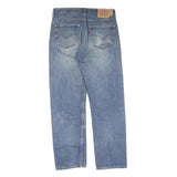 LEVI'S 501 Mens Jeans Blue Regular Straight Denim Medium W32 L30 Classic Fit