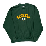 Green Bay Packers Champion Nfl Sweatshirt - 2XL Green Cotton