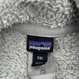 Patagonia 1/4 Zip - 2XL Gray Polyester