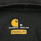 Bring The Heat Carhartt Graphic T-Shirt - Medium Black Cotton