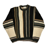 Unbranded Striped Sweater - XL Multicoloured Cotton Blend