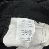 Wrangler Cargo Pants - 36W 34L Black Cotton