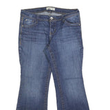 LEI Womens Regular Fit Blue Bootcut Denim Jeans W30 L28 Stylish Casual Wear