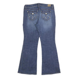 LEI Womens Regular Fit Blue Bootcut Denim Jeans W30 L28 Stylish Casual Wear