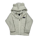 Age 3 Patagonia Hoodie - 3XS Cream Polyester