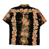 Hilo Hattie Floral Hawaiian Shirt - Large Multicoloured Cotton