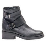 MINELLI Ankle Boots Black Leather Womens UK 3