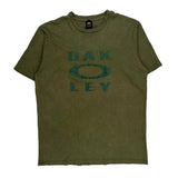 Oakley T-Shirt - XL Green Cotton