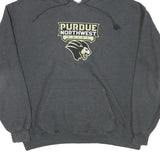 CHAMPION Mens Grey Purdue Northwest Pride Pullover Hoodie 2XL Cotton Blend