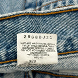 Levis 550 Jeans - 34W US 10 Light Wash Cotton
