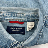 Levis Denim Shirt - XL Light Wash Cotton