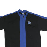 NIKE Mens Black & Blue Zip Jacket XL Polyester Blend Casual Sportswear Athletic
