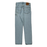 501 Levis Jeans - 27W 29L Light Wash Cotton