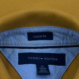 Tommy Hilfiger Polo Shirt - XS Yellow Cotton