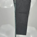 Carhartt Double Knee Carpenter Trousers - 34W 30L Grey Cotton