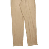 LAUREN RALPH LAUREN Womens Jeans Beige Regular Straight Denim Regular W32 L32