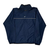 Nike Windbreaker - Small Blue Polyester