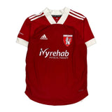 Fc United Adidas Football Football Shirt - Small White Polyester